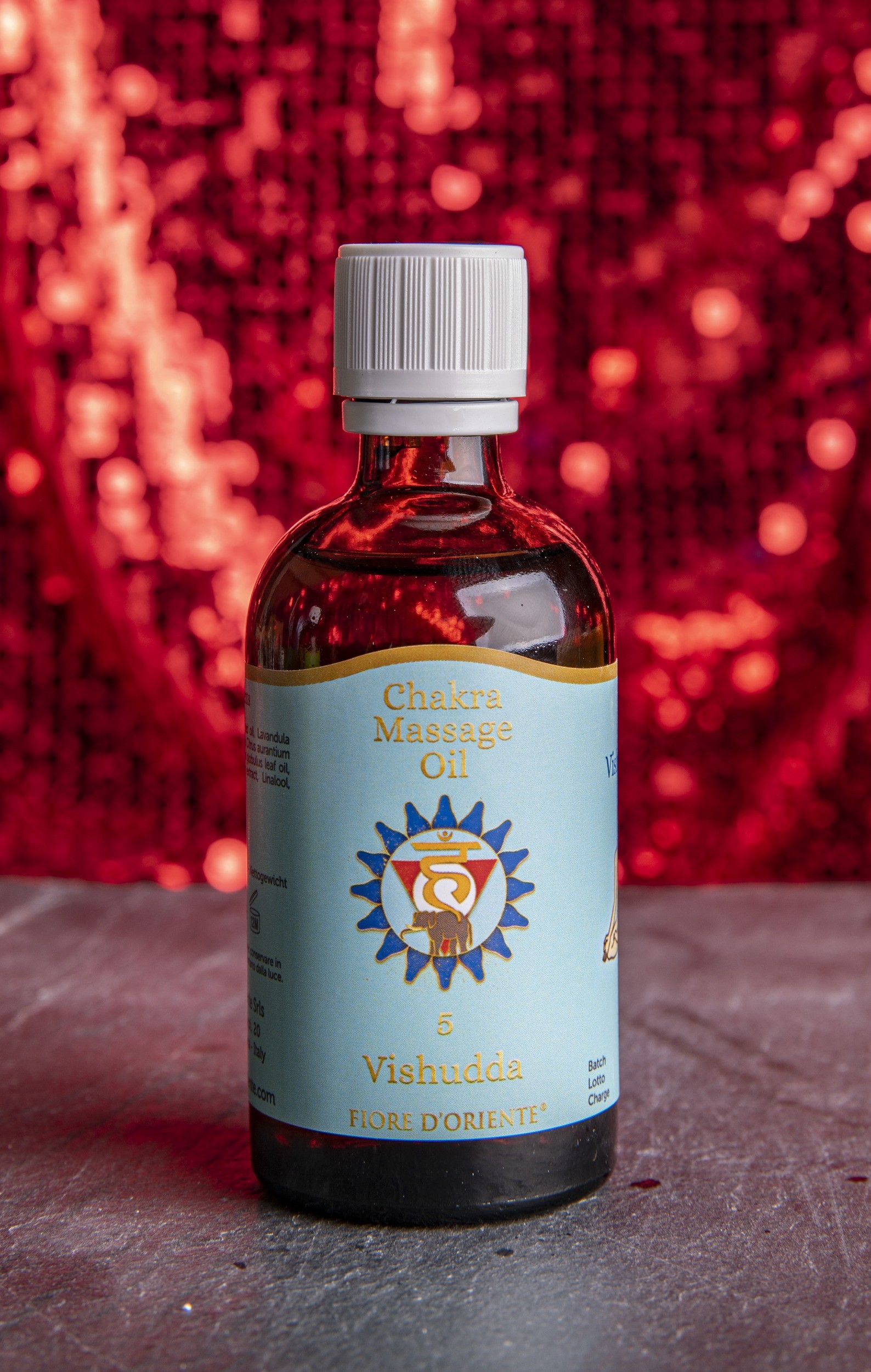 Kehl-Chakra Massage Öl 100 ml (Vishudda)