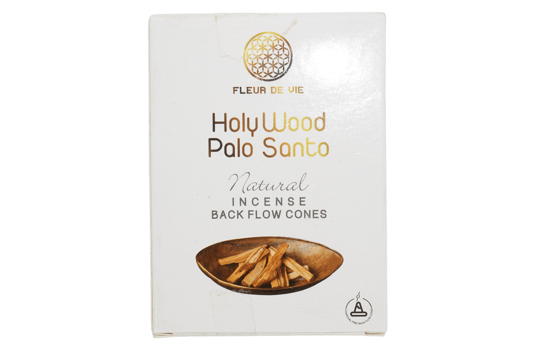 Natural Back Flow Cones - Holy Wood Palo Santo