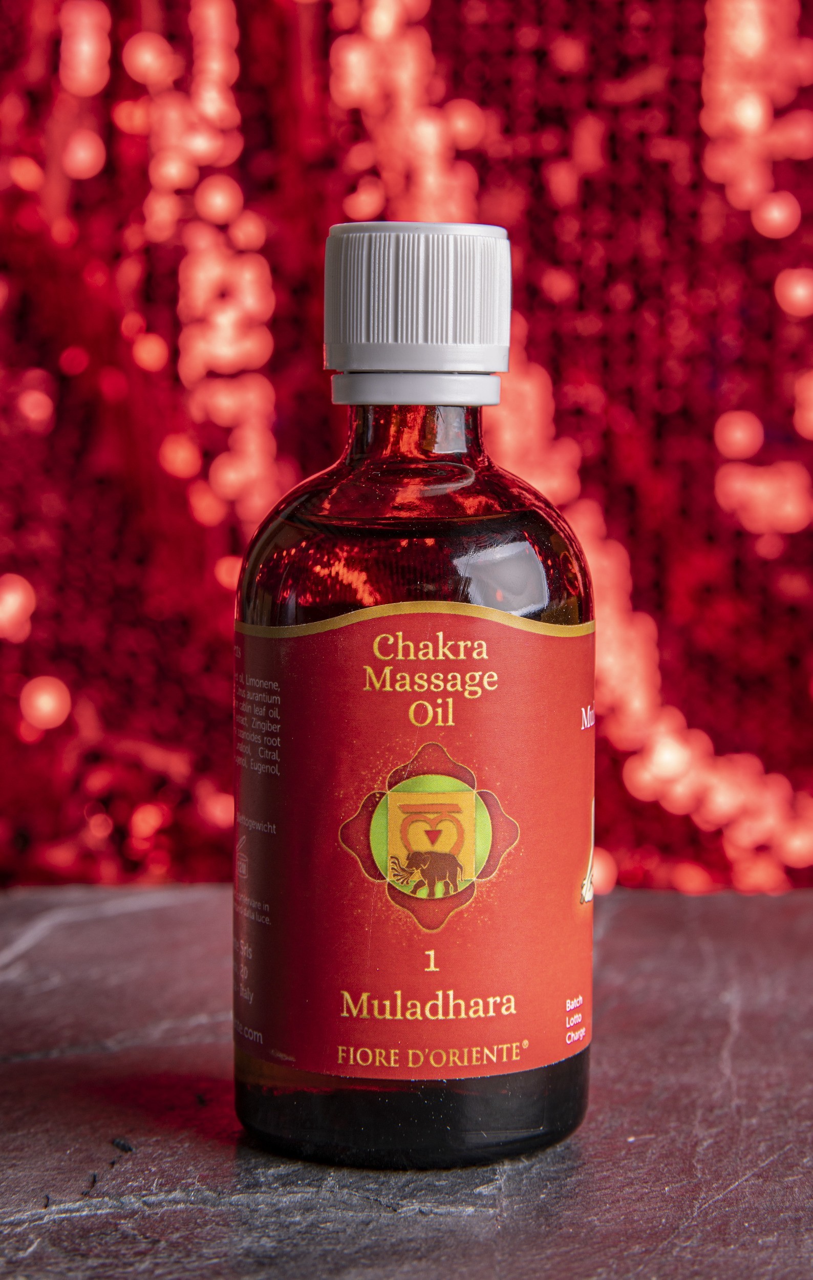 Wurzel-Chakra Massage Öl 100 ml (Muladhara)