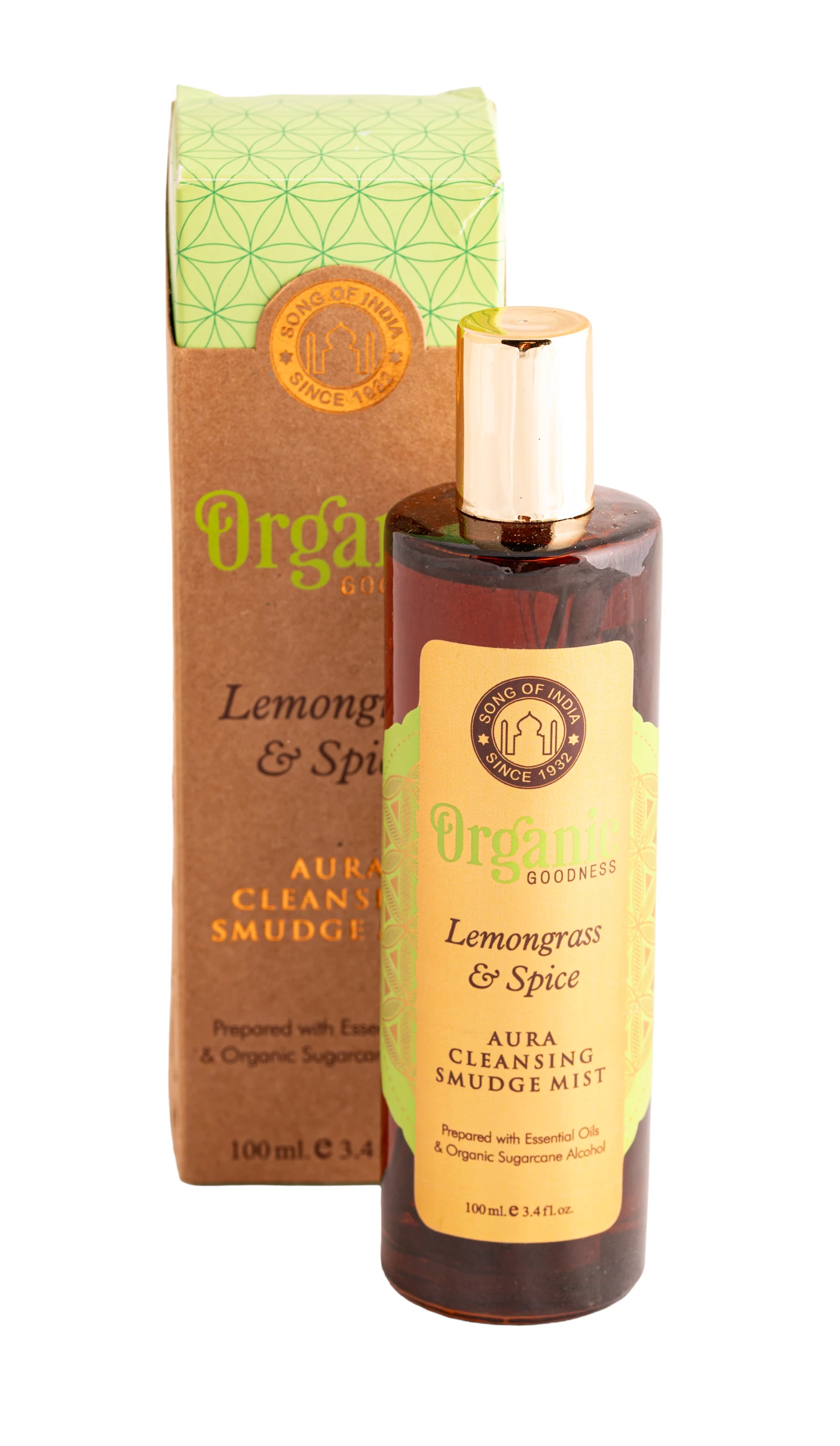 Auraspray Zitronengras und Gewürze 100 ml