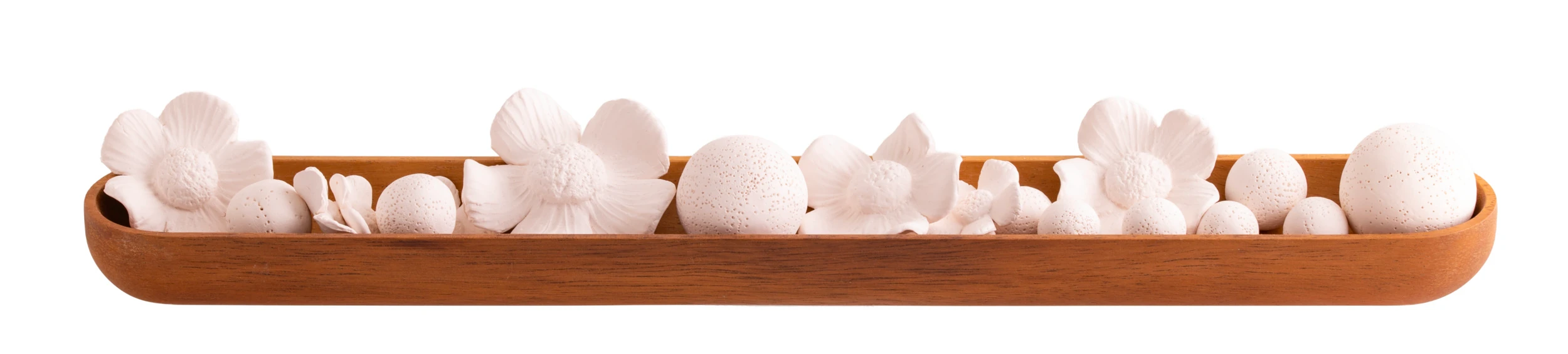 Duftstein Set Daisy aus Keramik (ohne Öl)