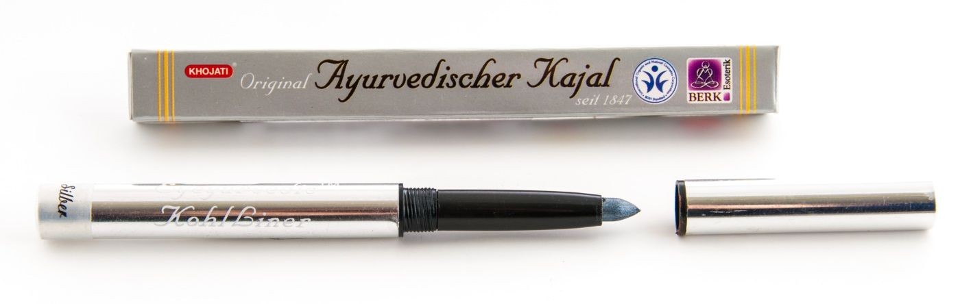 Edler ayurvedischer Kajal - Silber