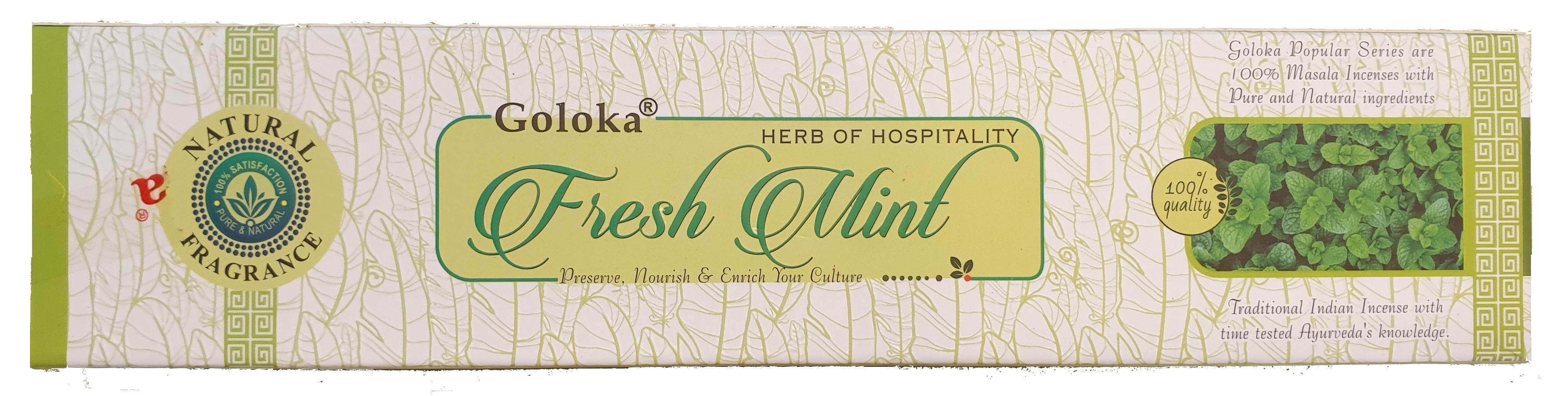 Goloka "Fresh Mint"  Natural Fragrance