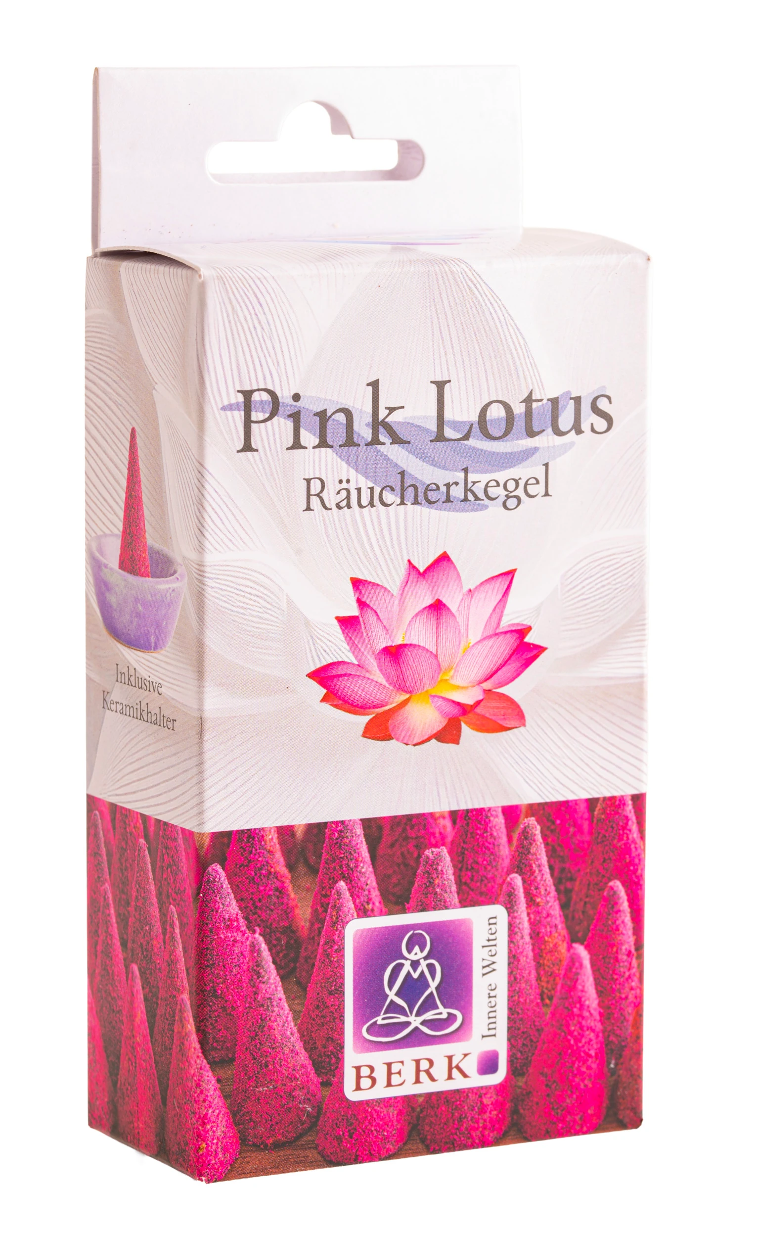 Räucherkegel Pink Lotus