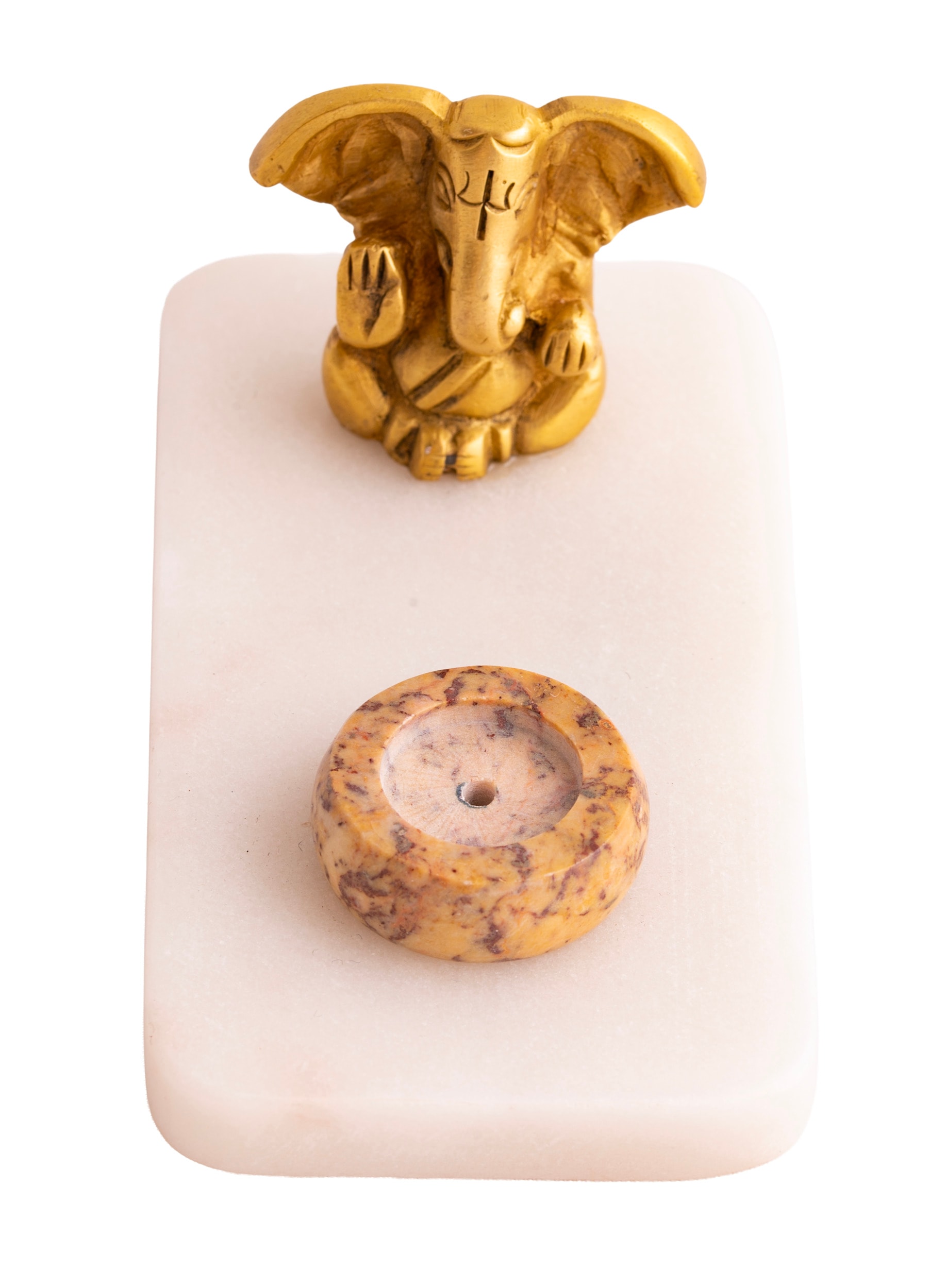 Marmorhalter Ganesha