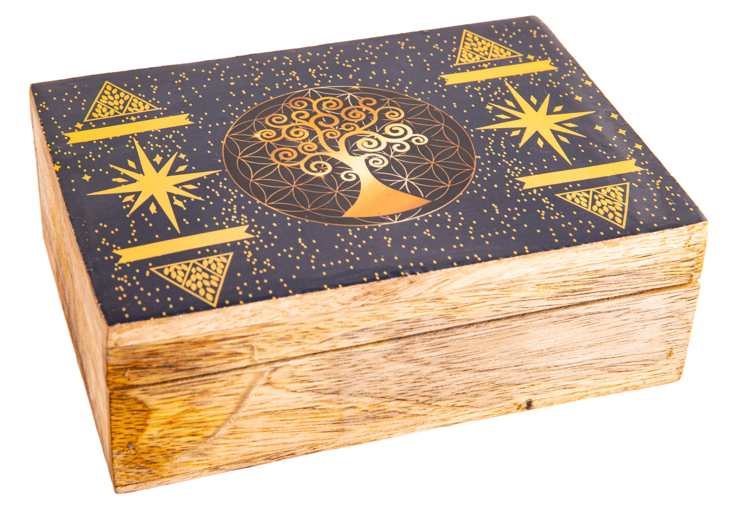 Fantasy Holzbox Baum des Lebens