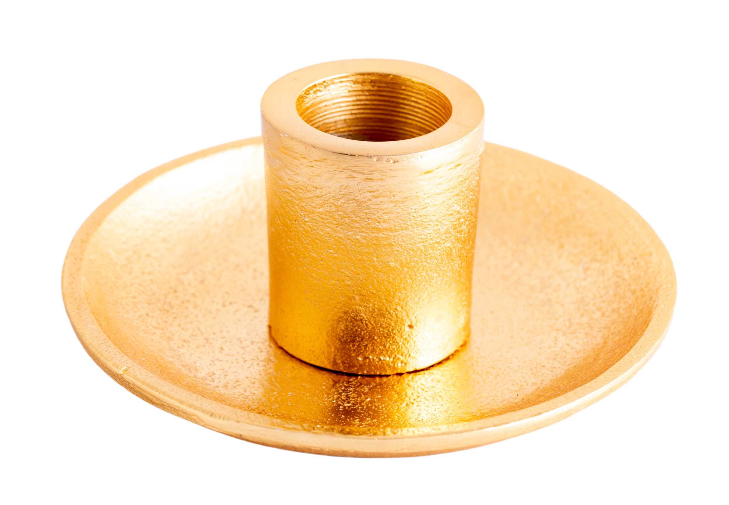 Palo Santo Halter Weißmetall goldfarben
