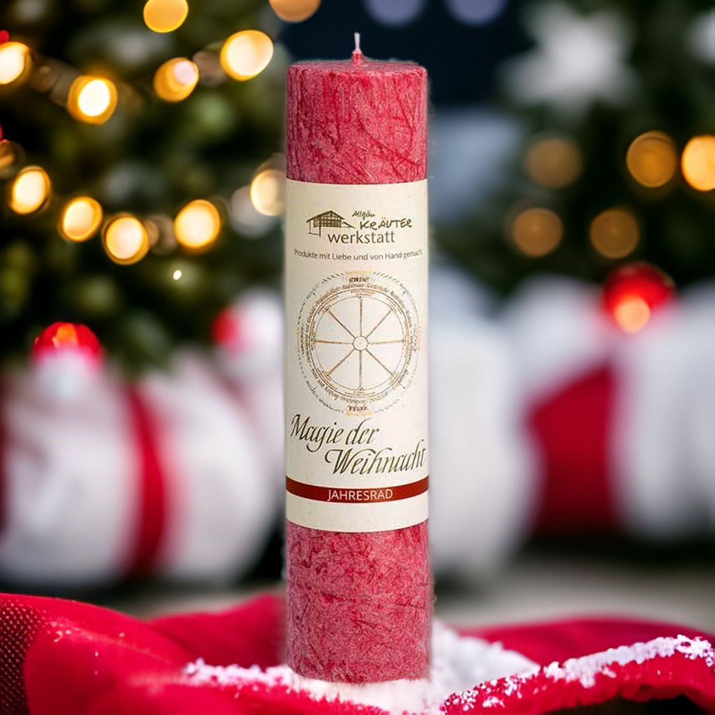 Allgäuer Heilkräuterkerze - Magie der Weihnacht