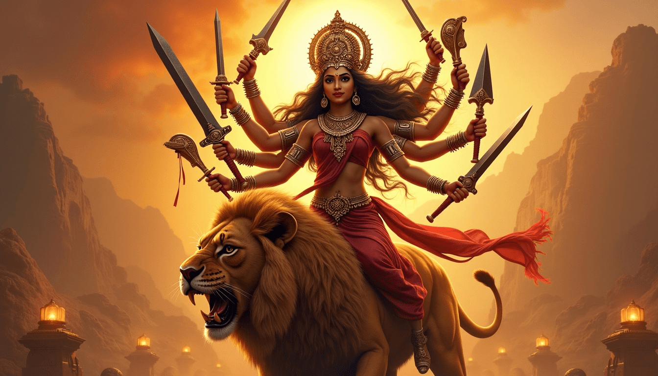 Durga – Die Kämpferin (Göttin des Krieges)