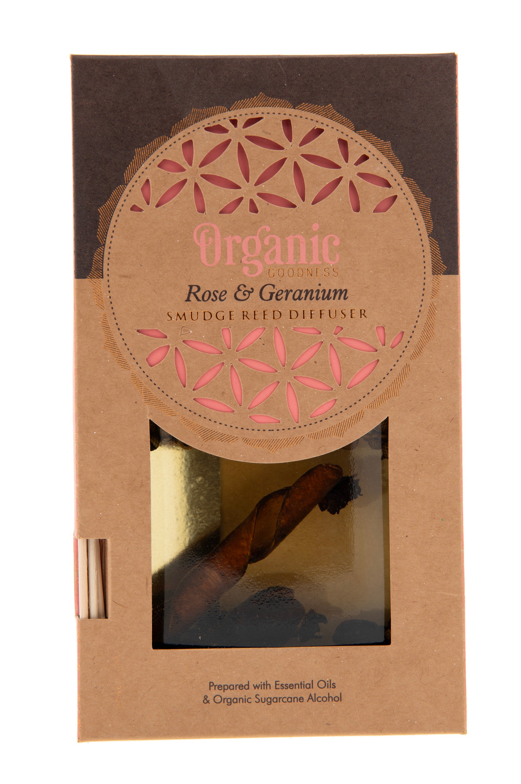 Rose und Geranie - Organic Reed Diffuser