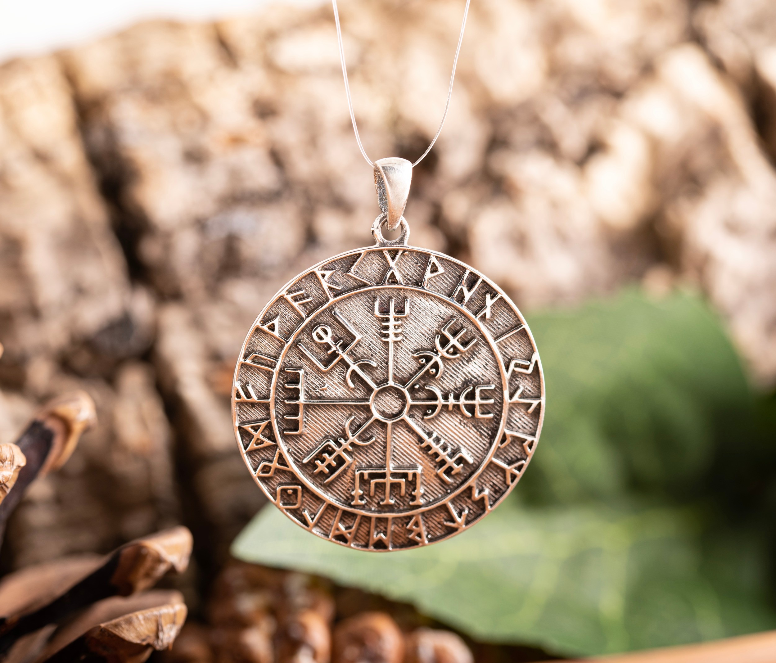 Vegvisir Amulett