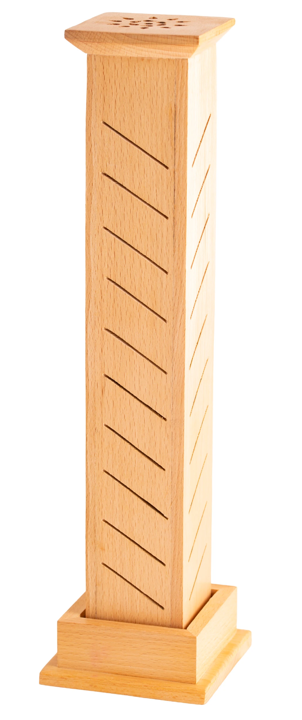 Räucherturm Freya Buchenholz