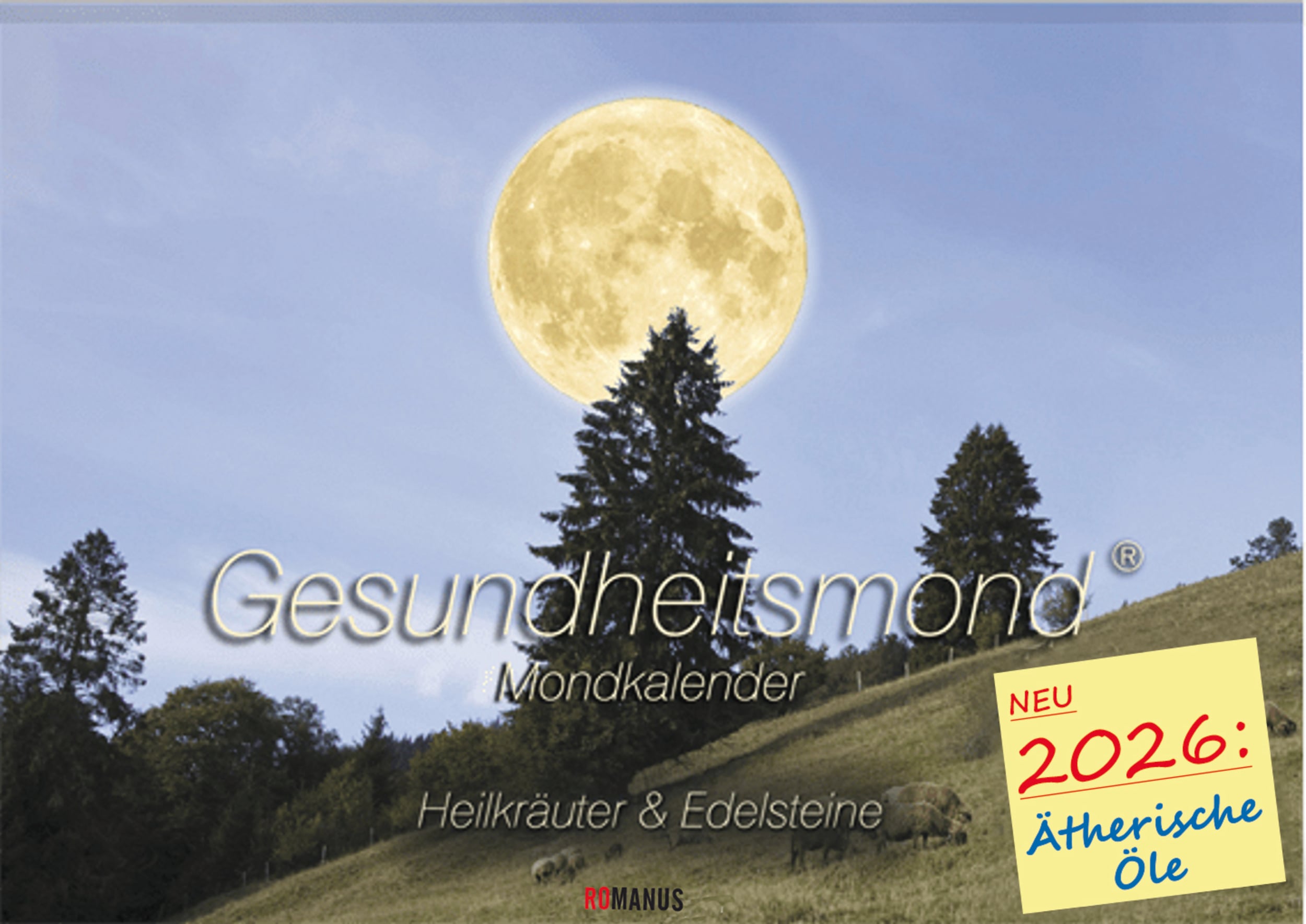 Gesundheitsmond Taschenkalender 2026 Din A6