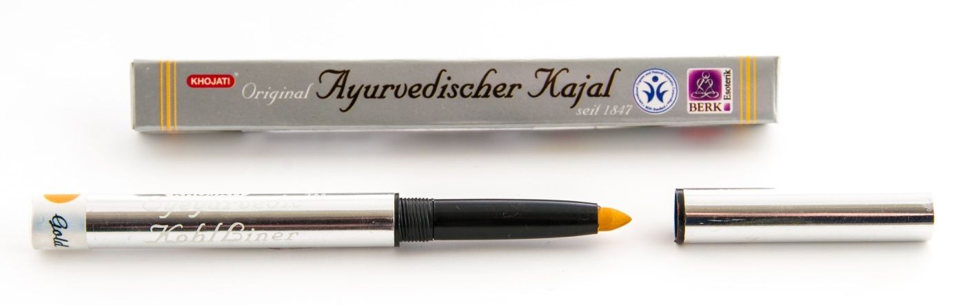 Edler ayurvedischer Kajal - Gold