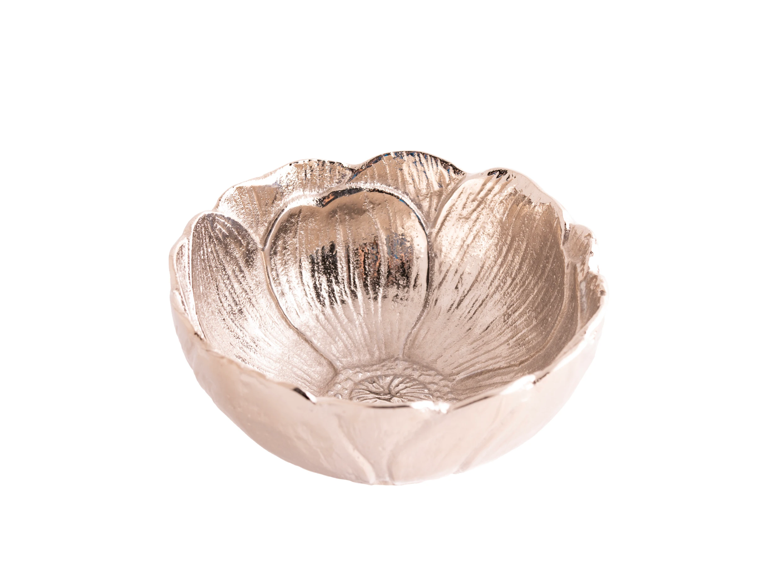 Räucherschale Lotus - Weißmetall