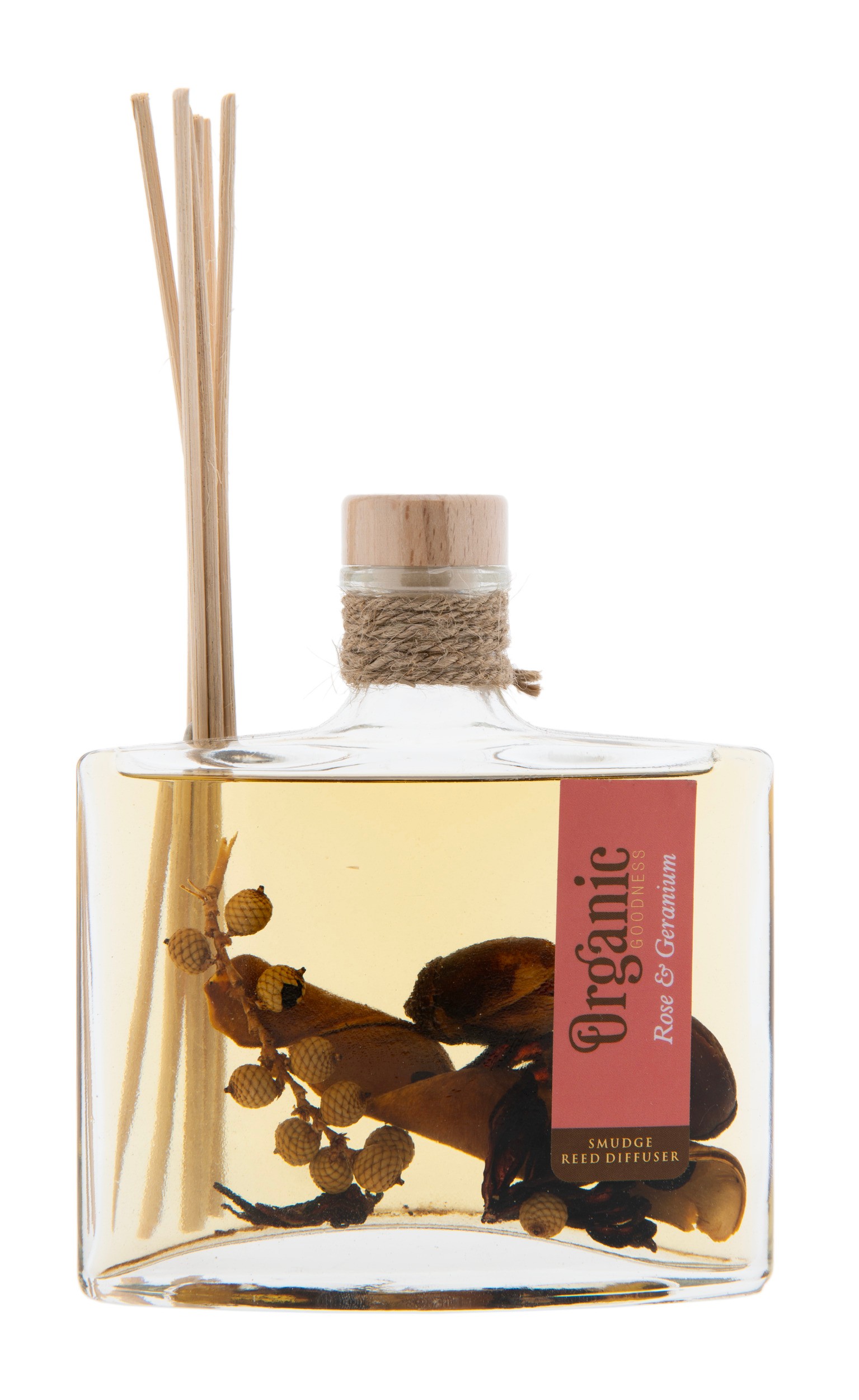 Rose und Geranie - Organic Reed Diffuser