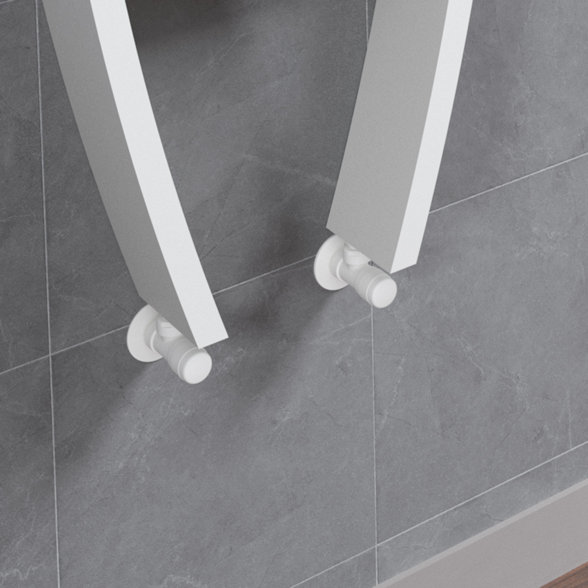 Lojimax Aluminium Design Badheizkörper Badezimmer Heizung Bolly