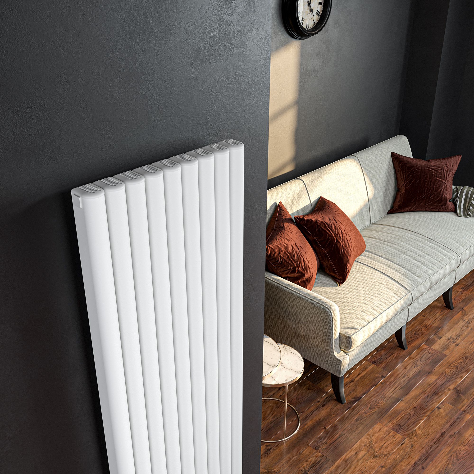 Lojimax Aluminium Design Heizkörper Paneelheizkörper Wand Heizung Lova