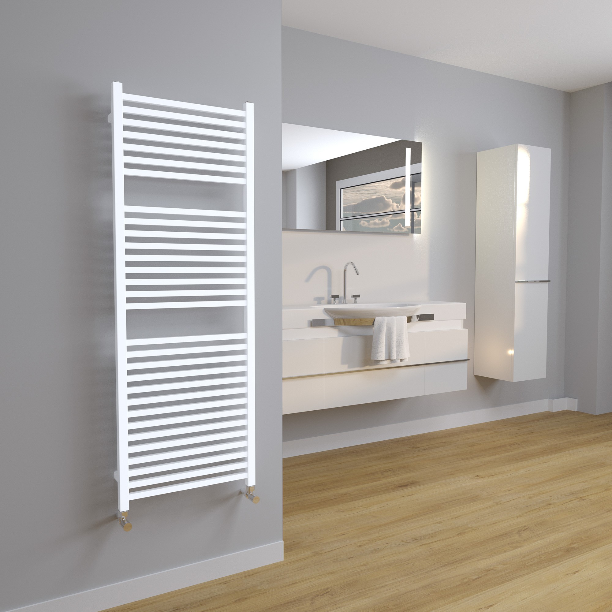 Lojimax Design Badheizkörper Badezimmer Heizung  Sinfonie