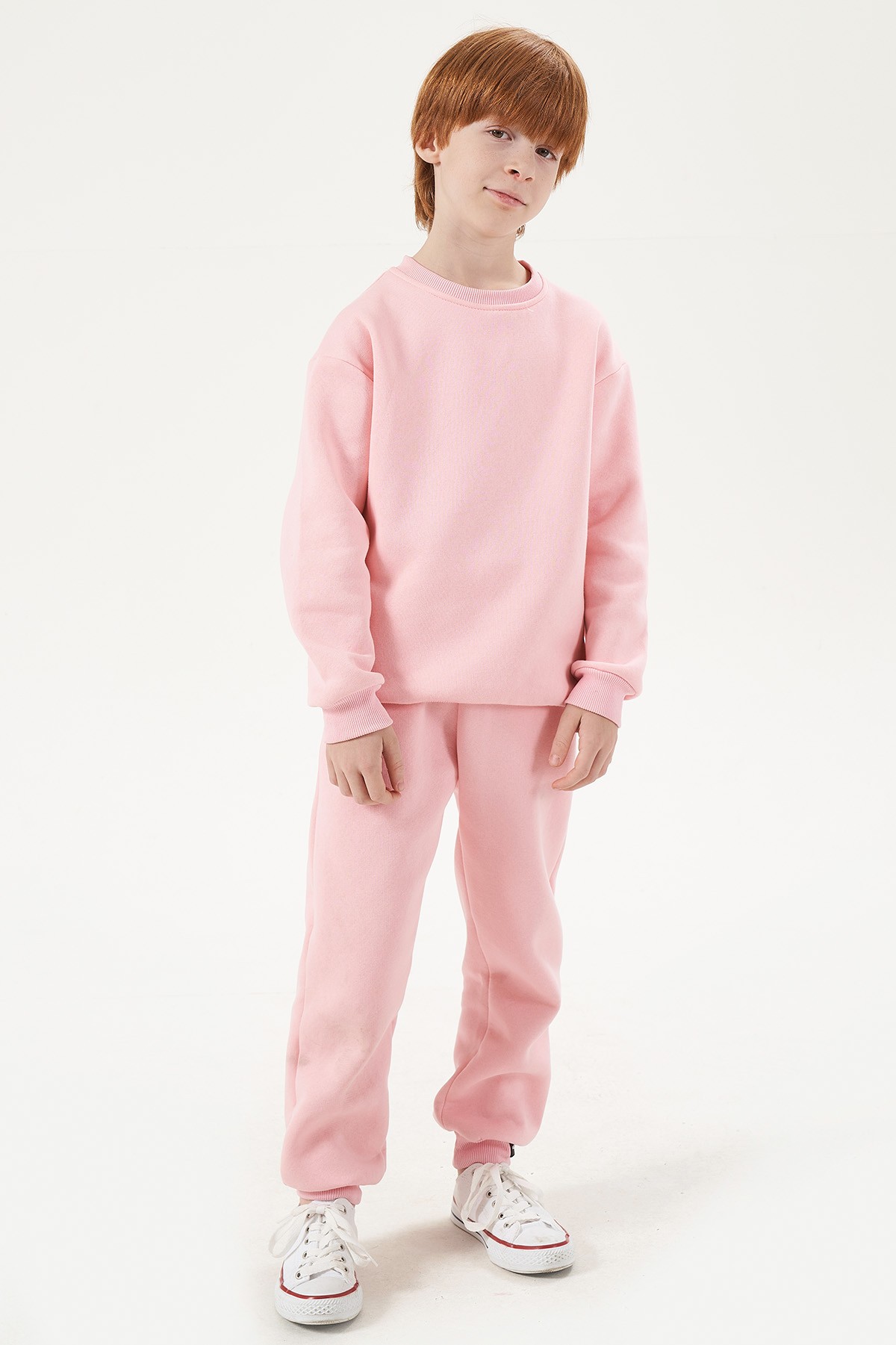 Jungen-Set aus Sweatshirt und Jogginghose - ROSA main variant image