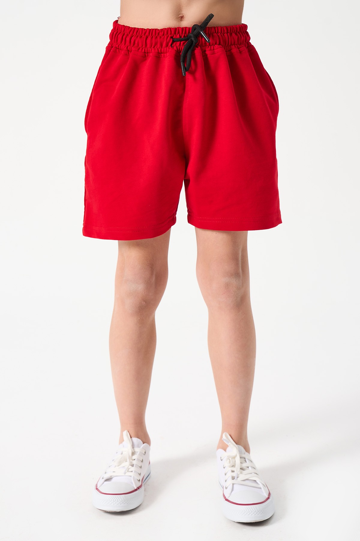 Boys' Basic Shorts - RED image