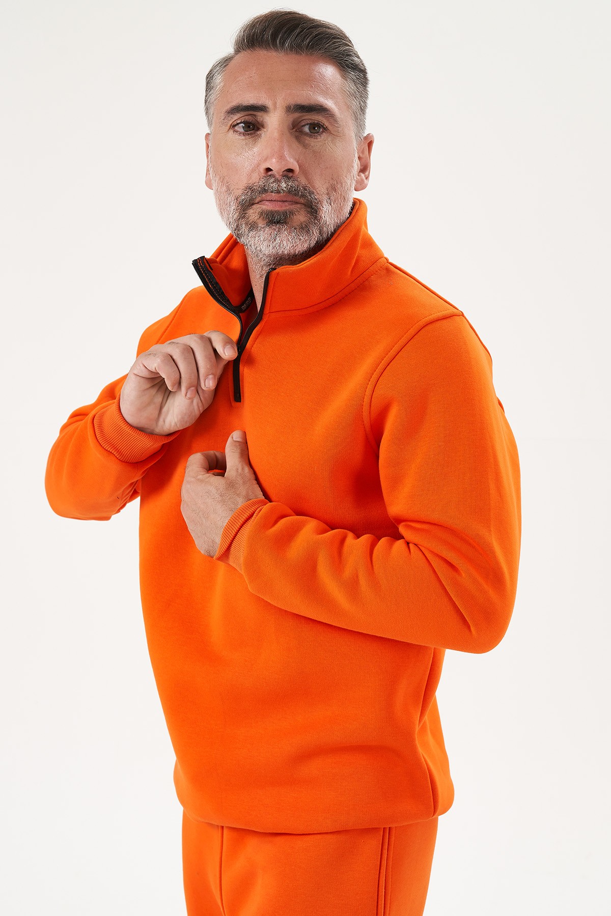 Half Zip Sweatshirt für Herren - ORANGE image