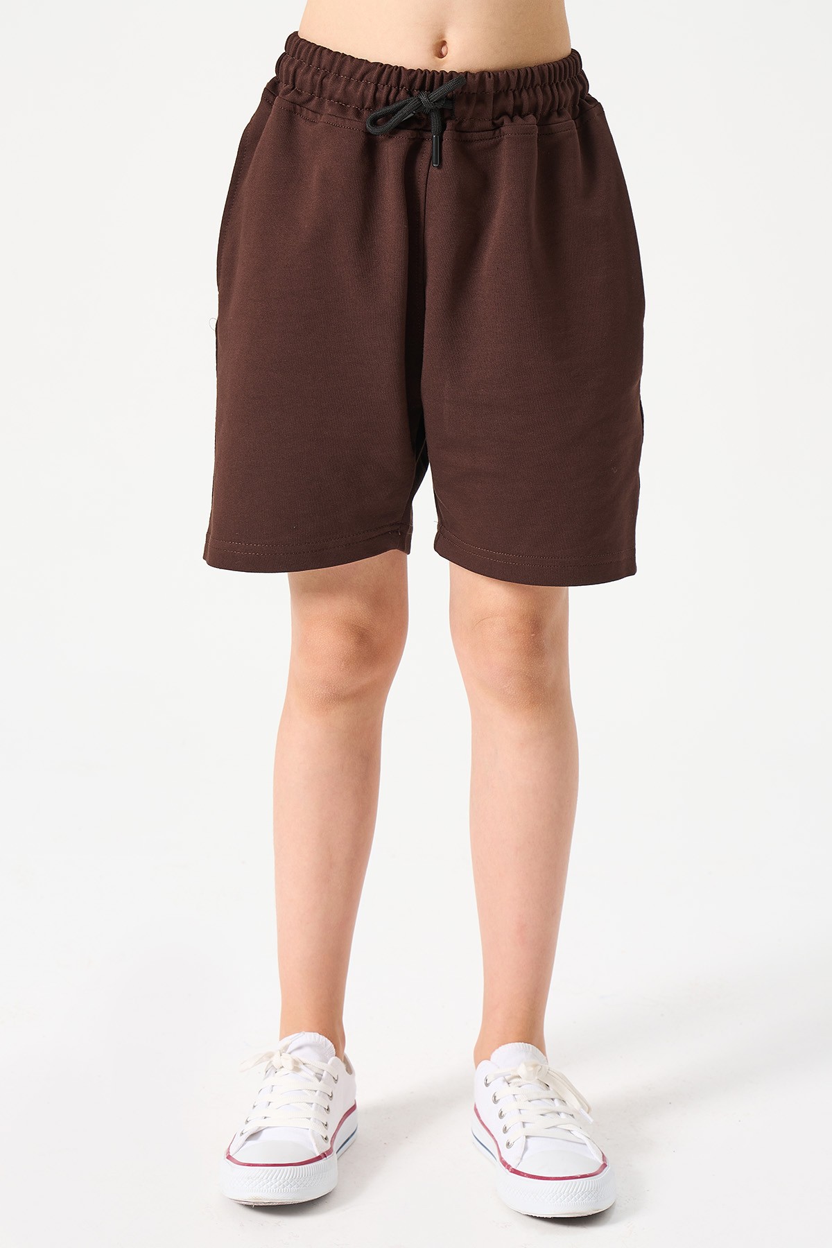 Mädchen Basic Shorts  - BRAUN image
