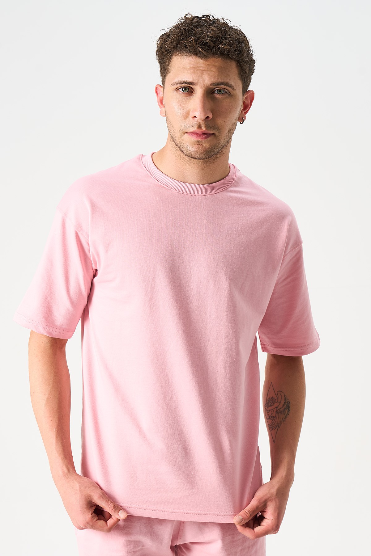 Men's Oversize T-Shirt - PINK image