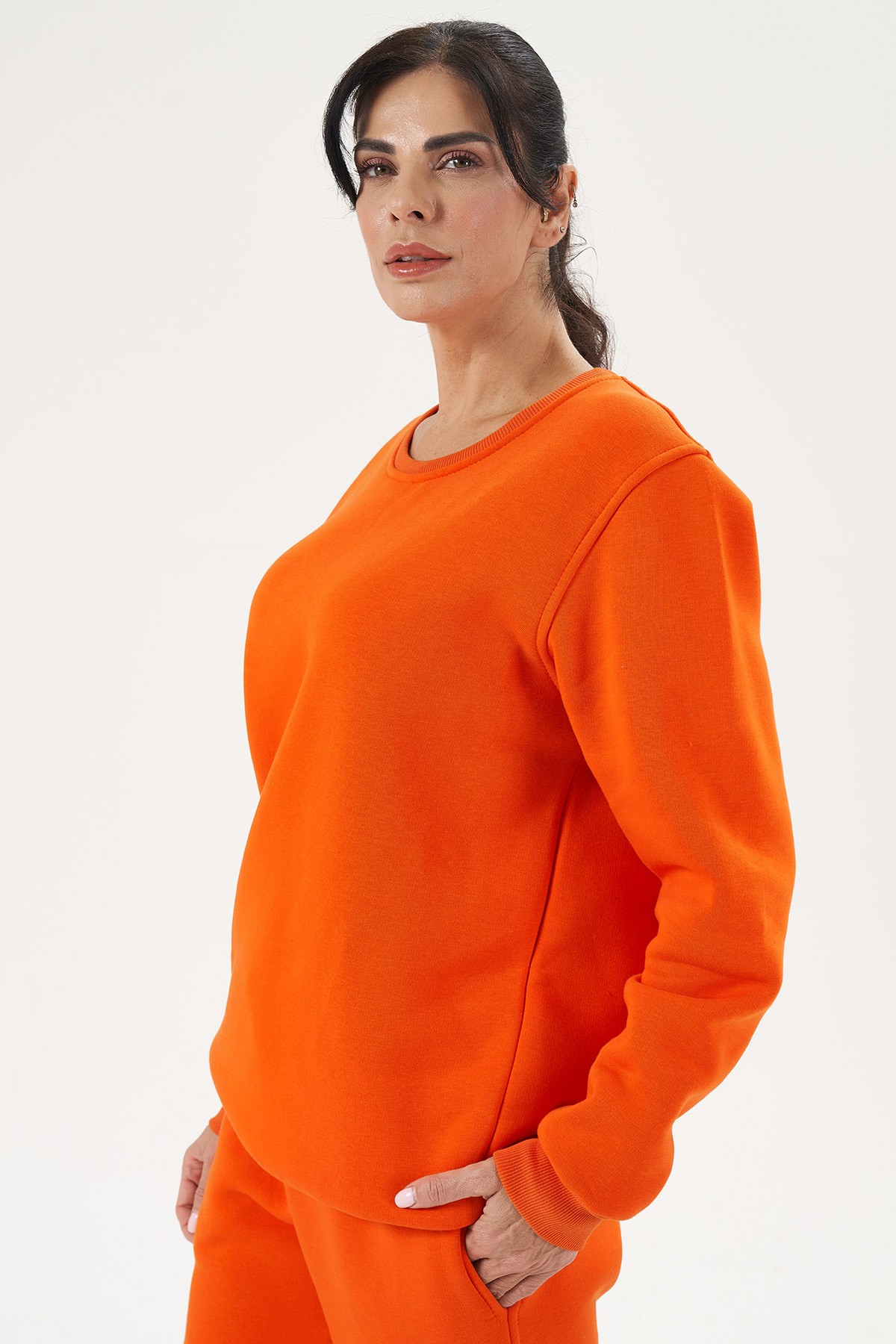 Sweatshirts for Women - ORANGE image