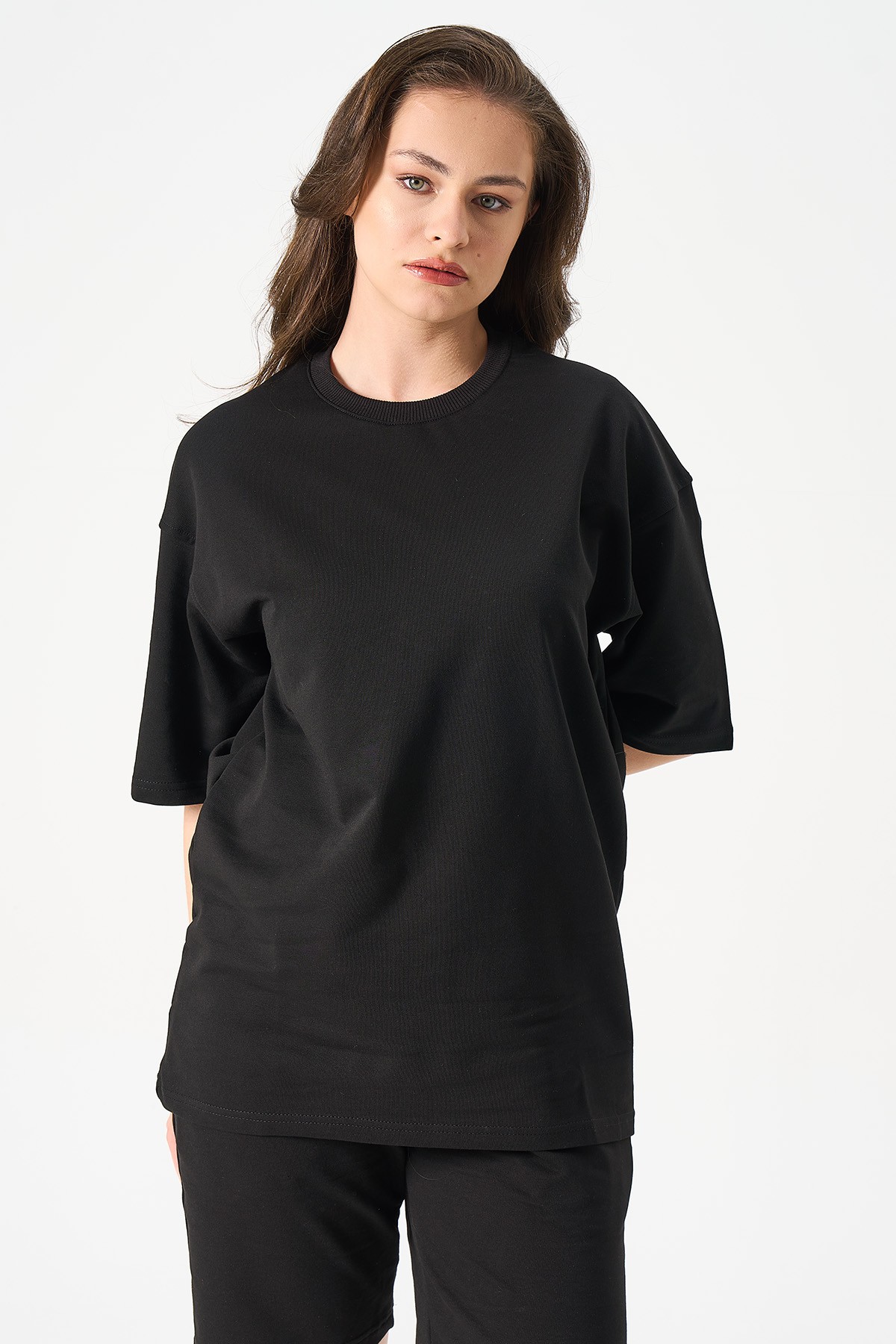 Women's Oversize T-Shirt and Shorts Set
