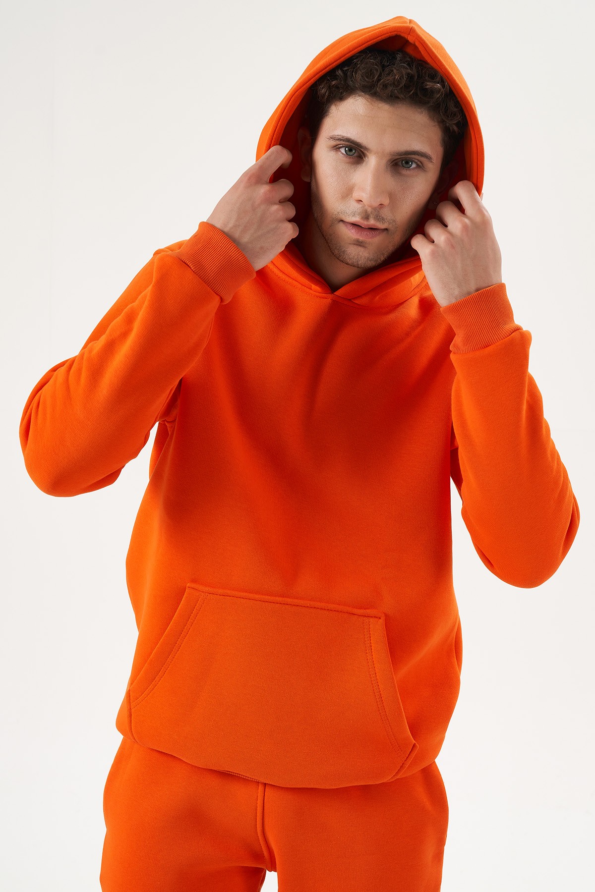 Kapuzenpullover für Herren - ORANGE main variant image