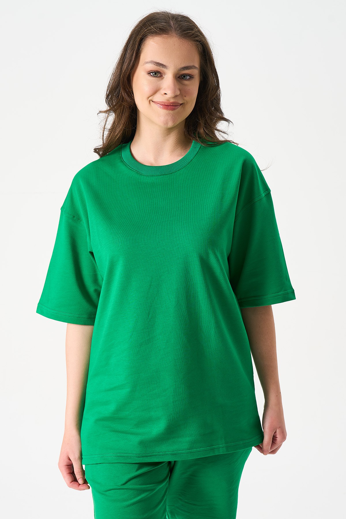 Damen Oversize T-Shirt - GRÜN image
