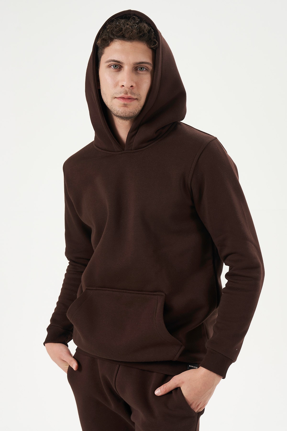 Kapuzenpullover für Herren - BRAUN main variant image