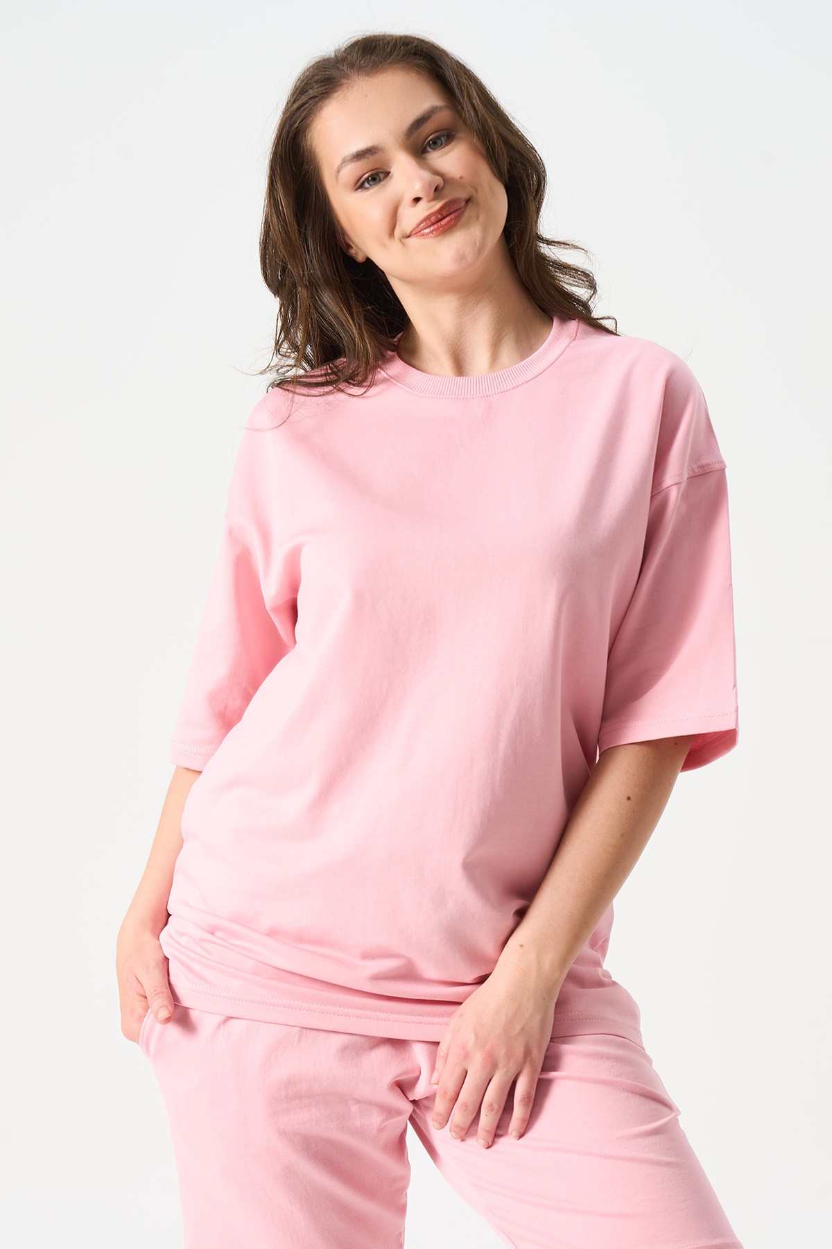 Damen Oversize T-Shirt - ROSA image