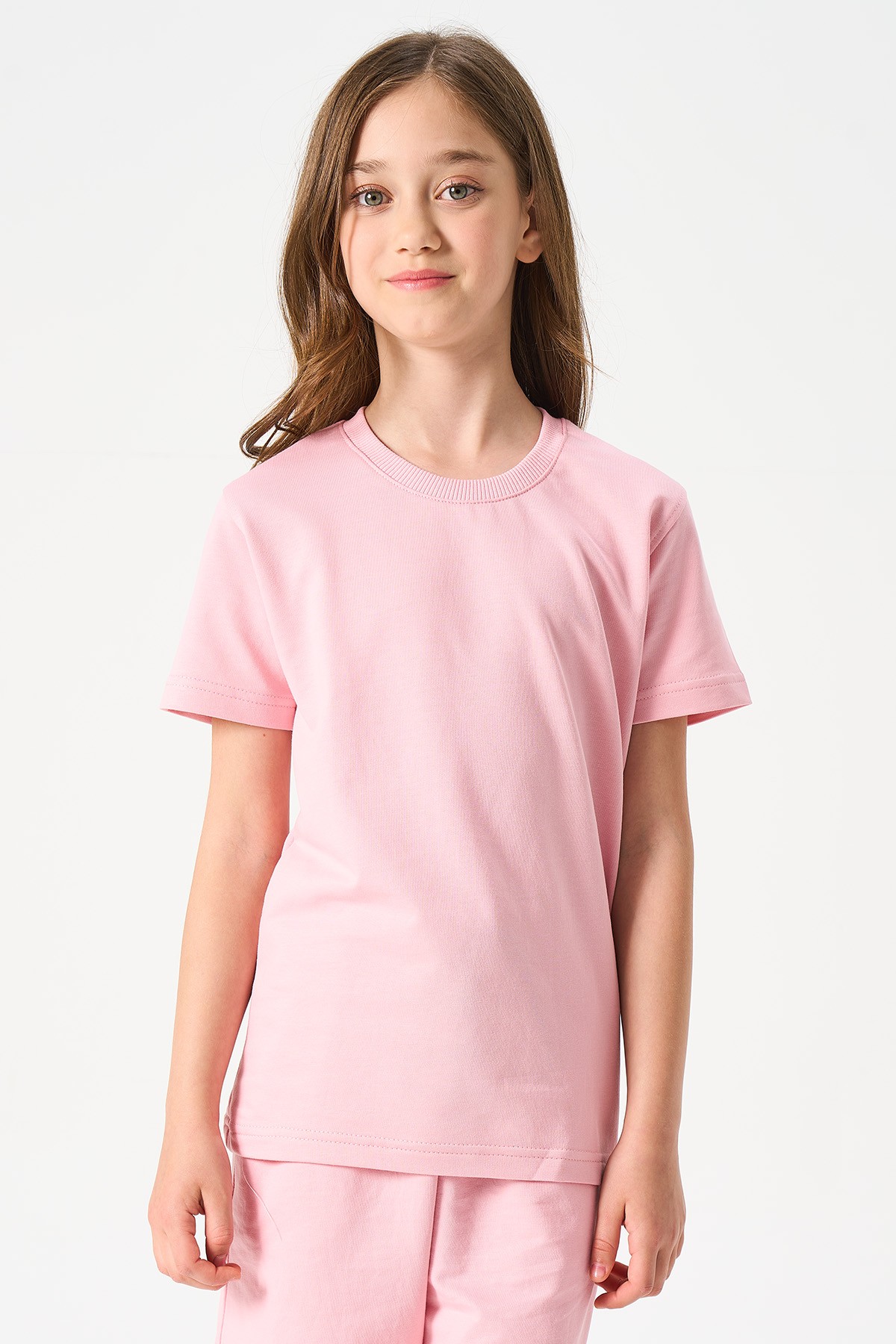 Mädchen Basic T-Shirt - ROSA image
