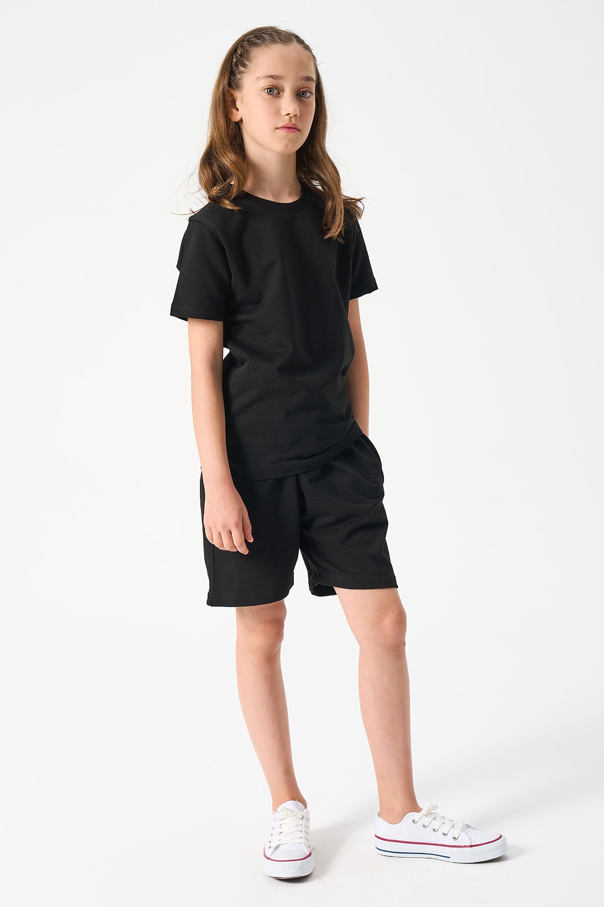 Mädchen Basic Shorts 