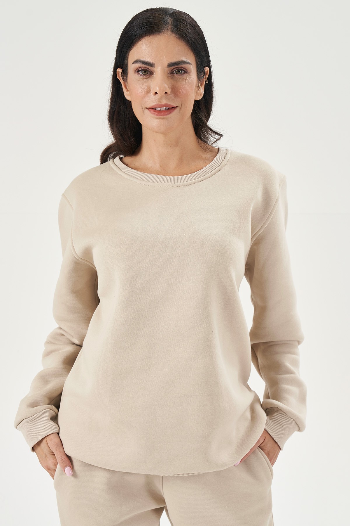 Sweatshirts for Women - LIGHT BROWN image