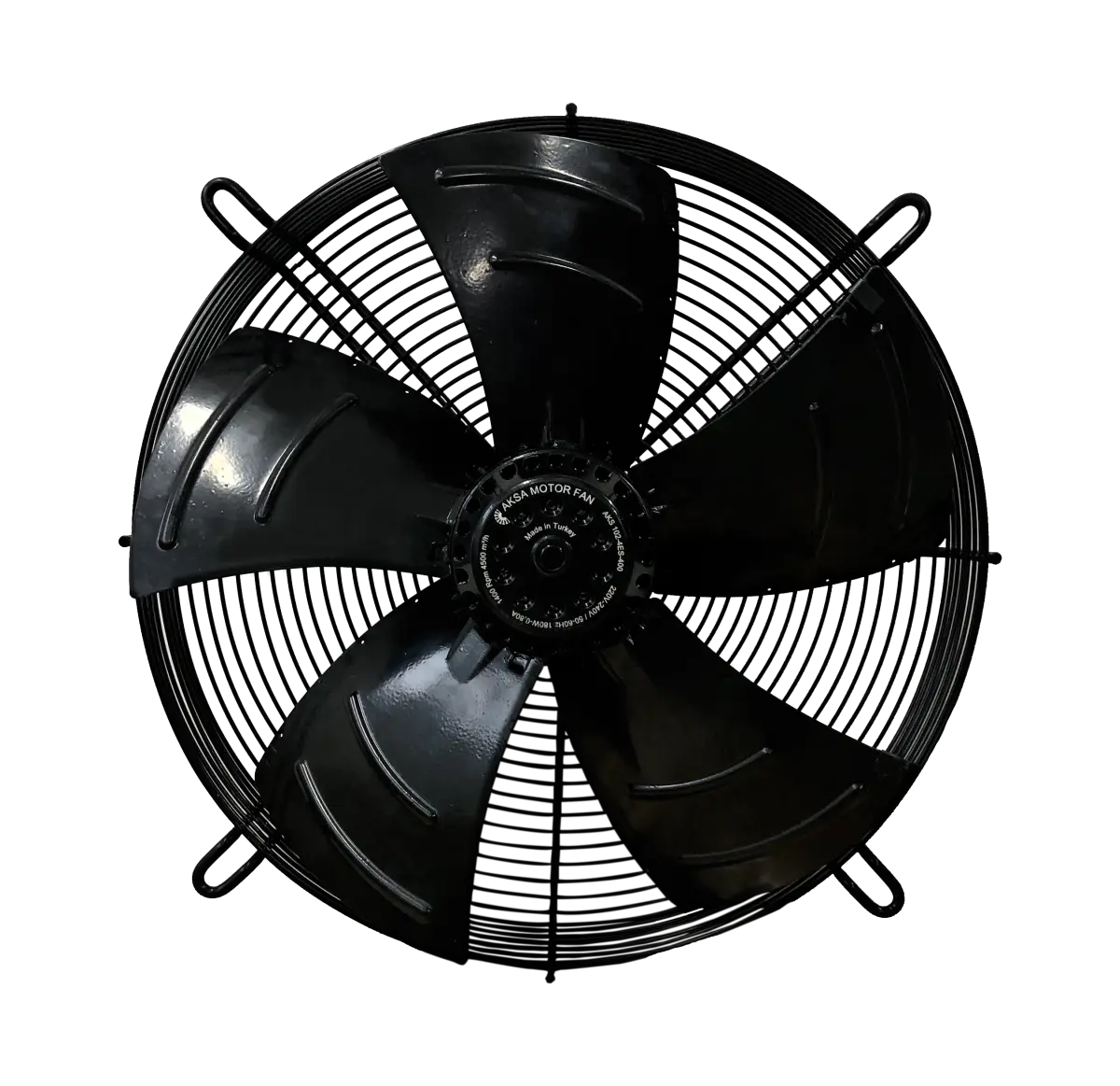 Axialventilator 450mm saugend 230V 125W 1350U/min