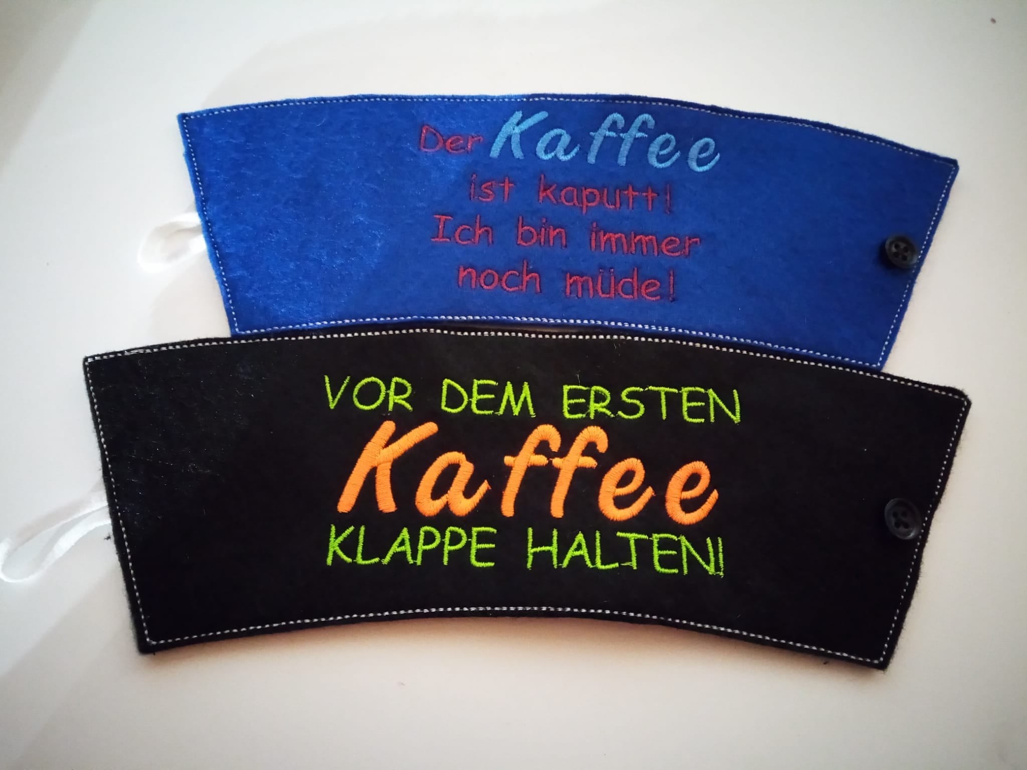 Stickdatei ITH Kaffee Mantel Set