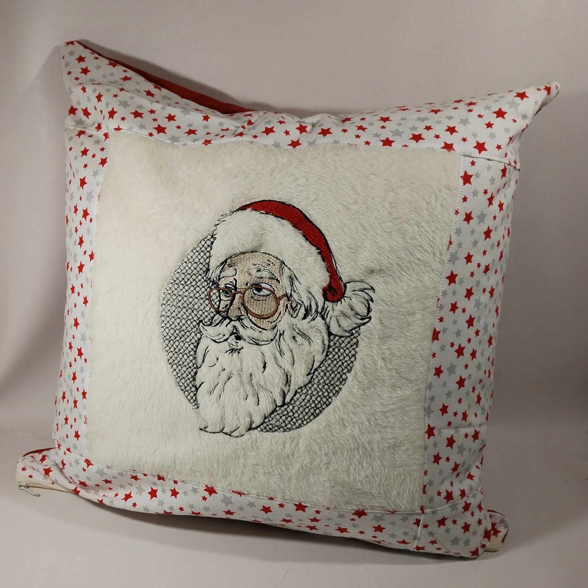 Stickdatei Santa mit flausche Bart