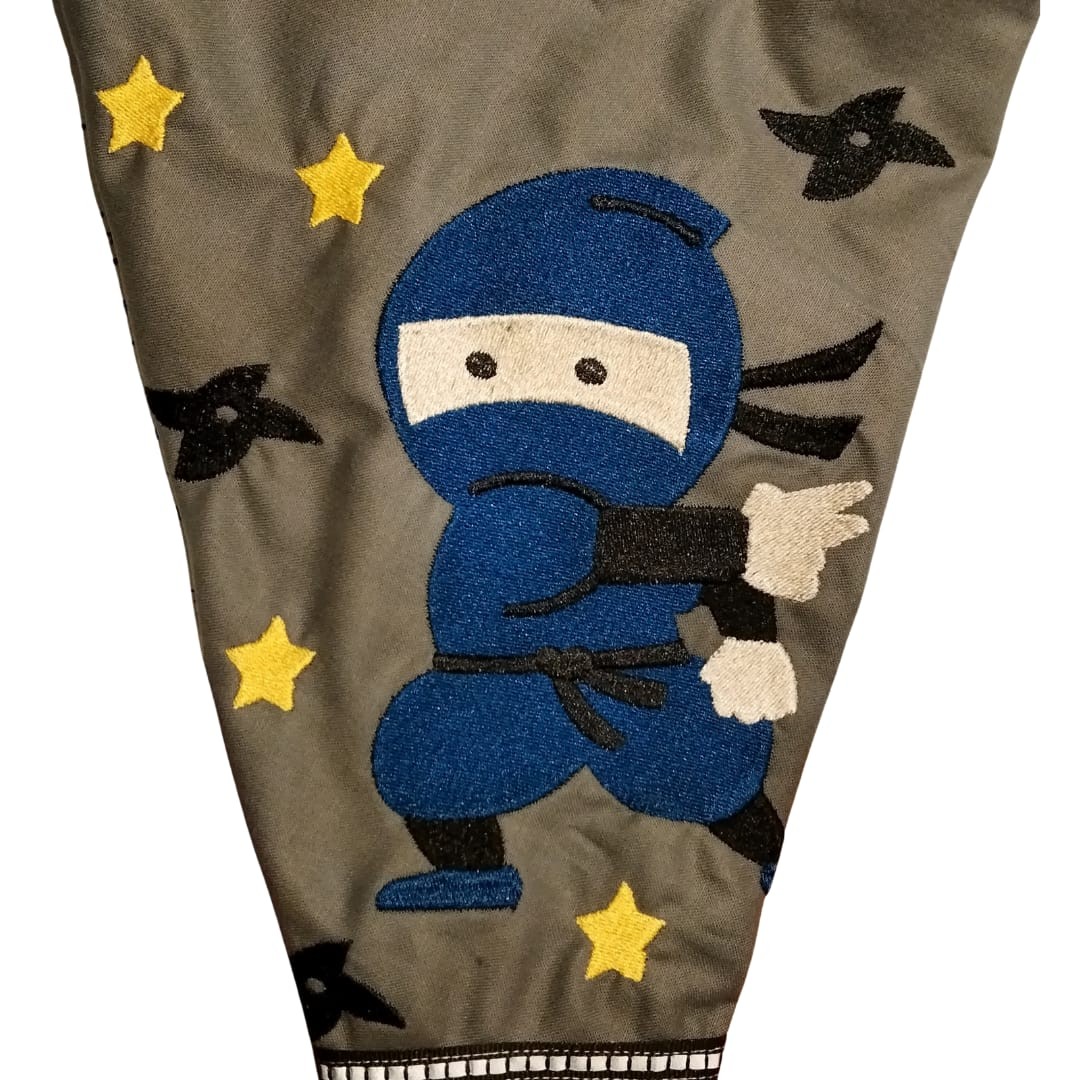 Schultüte „Ninja Power“ – cool, mutig und einzigartig!, aus Stoff incl. Papprohling