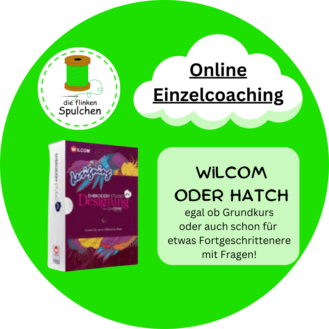 Einzel Coaching / Online Kurs  für Wilcom / Hatch