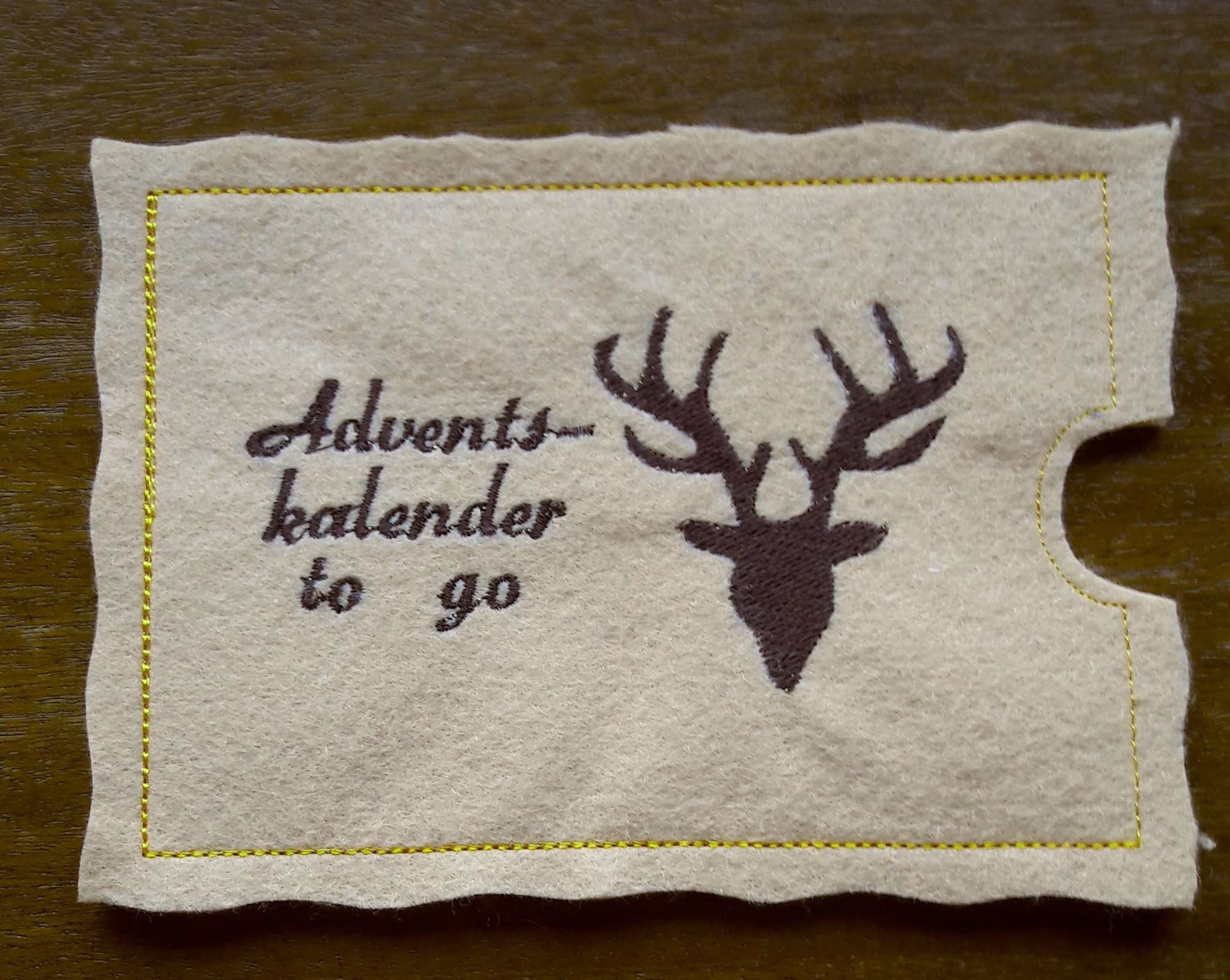 Stickdatei ITH Adventkalender to go Set