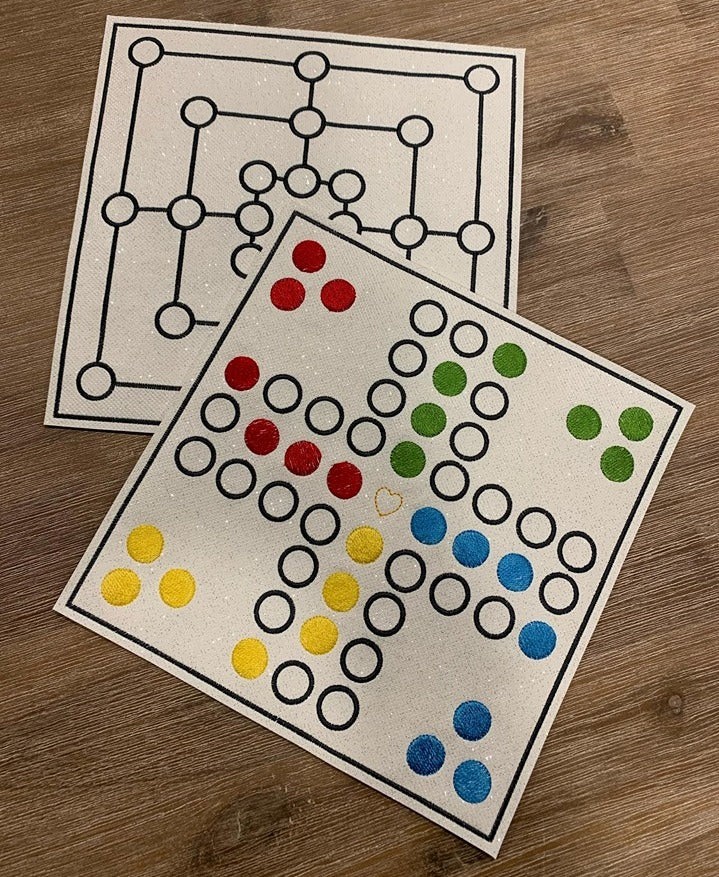 Stickdatei ITH Brettspiele Set 1