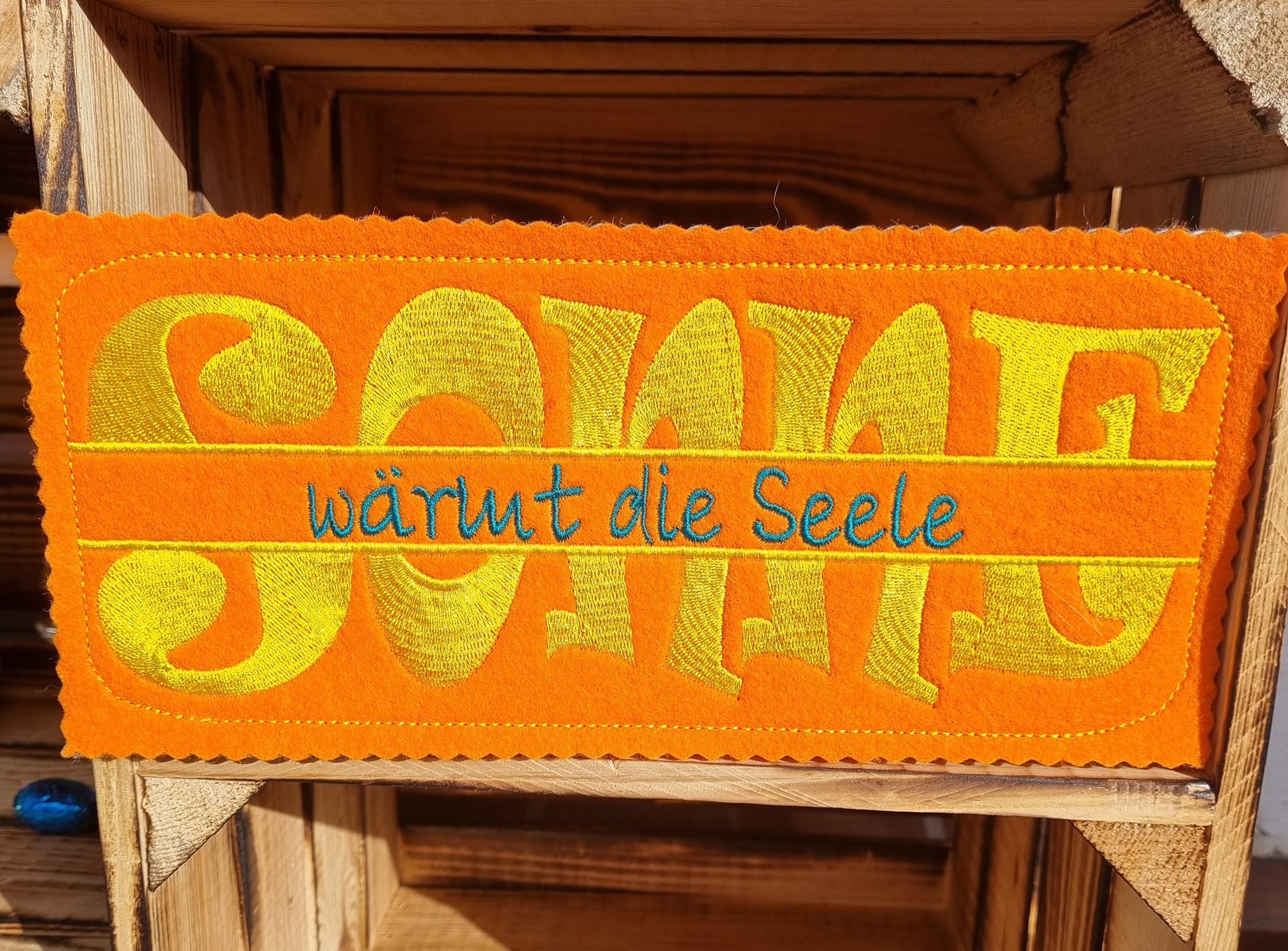 Stickdatei geteilte Wörter Urlaub Set