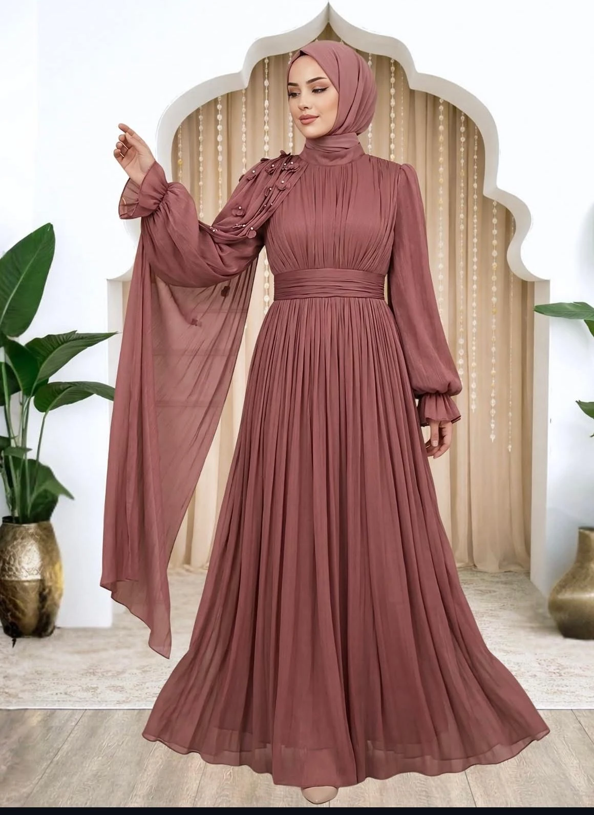 Çiçek Abendkleid 