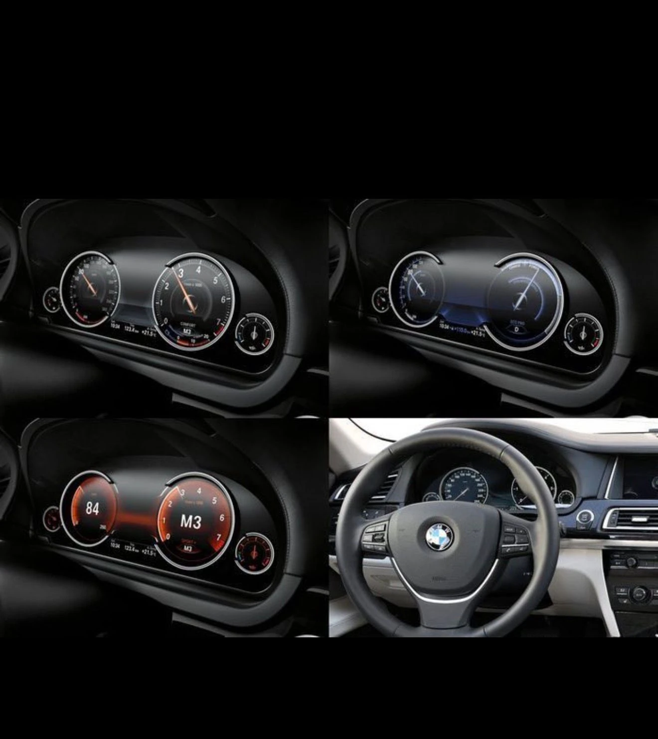 BMW 6WB Voll Digital Tacho 