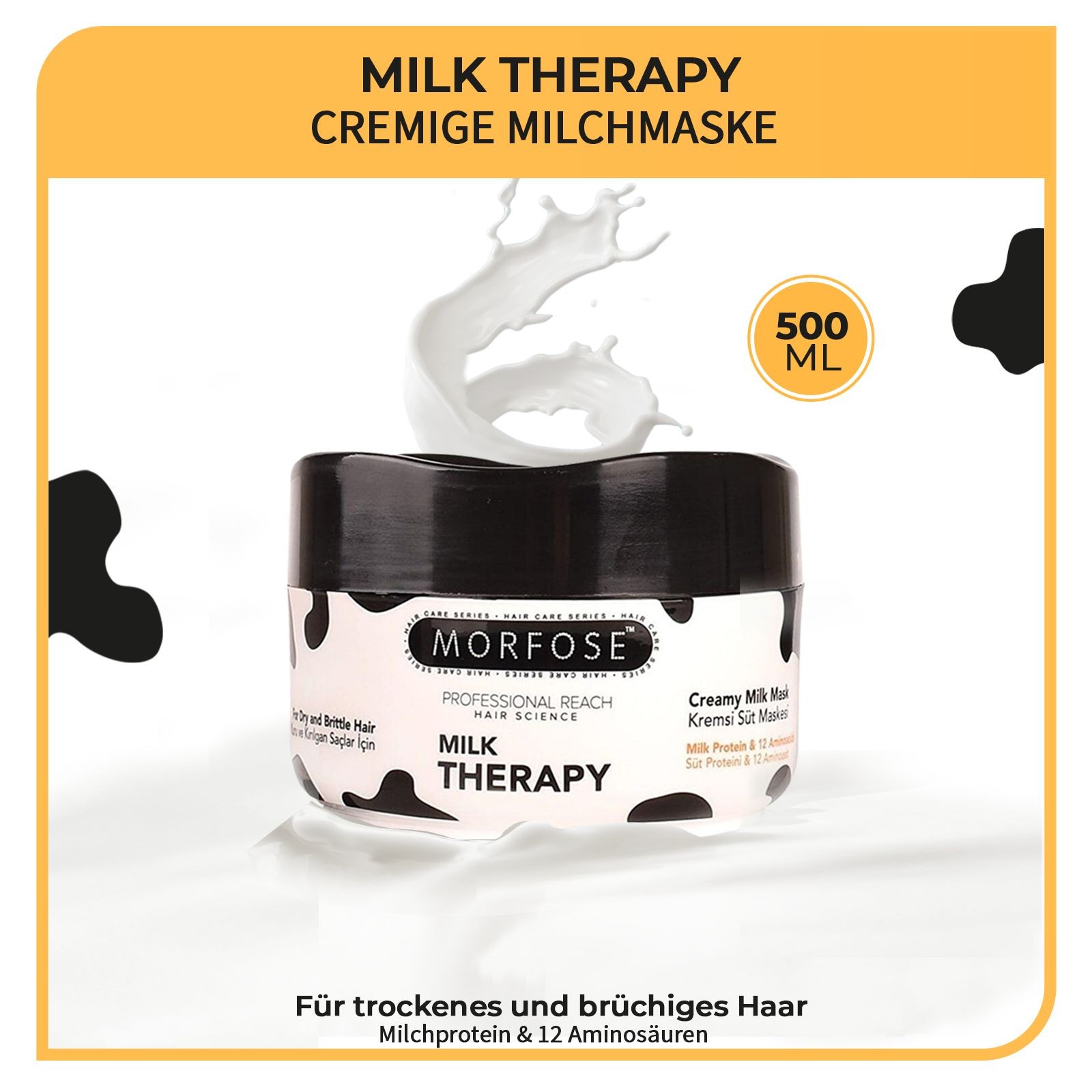 Morfose Milk Therapy Haarmaske 500 ml