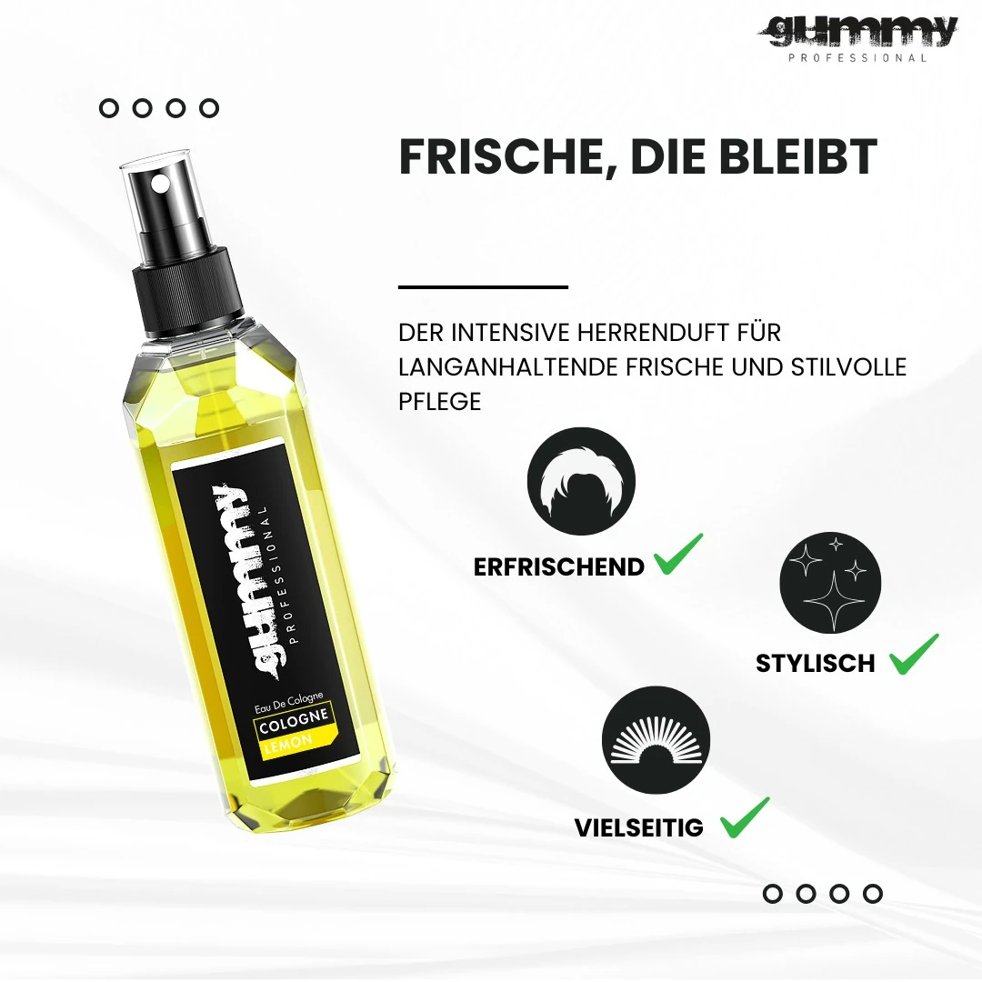 Gummy Eau De Cologne Lemon 400 ml