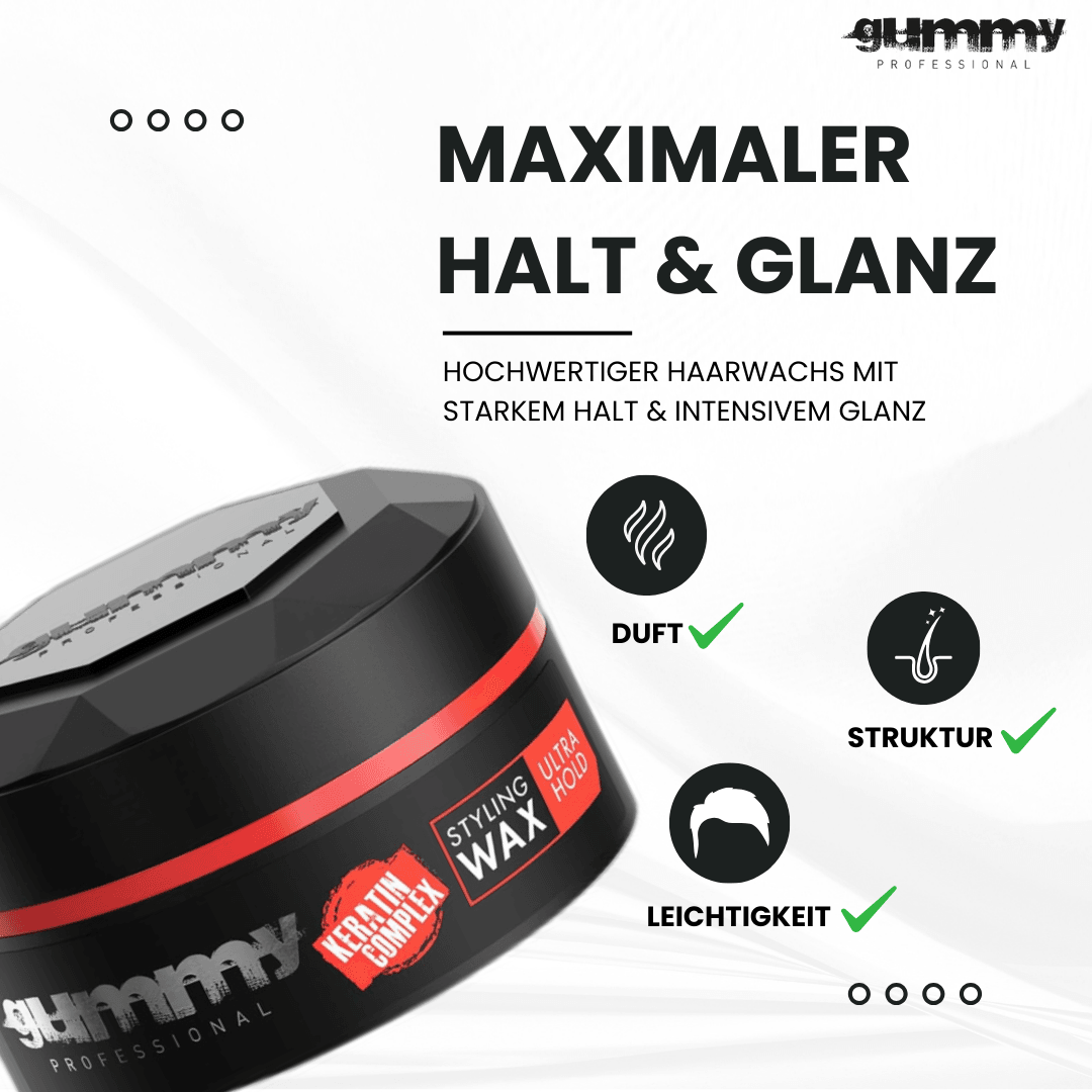 Gummy Ultra Hold Haarwachs 150 ml